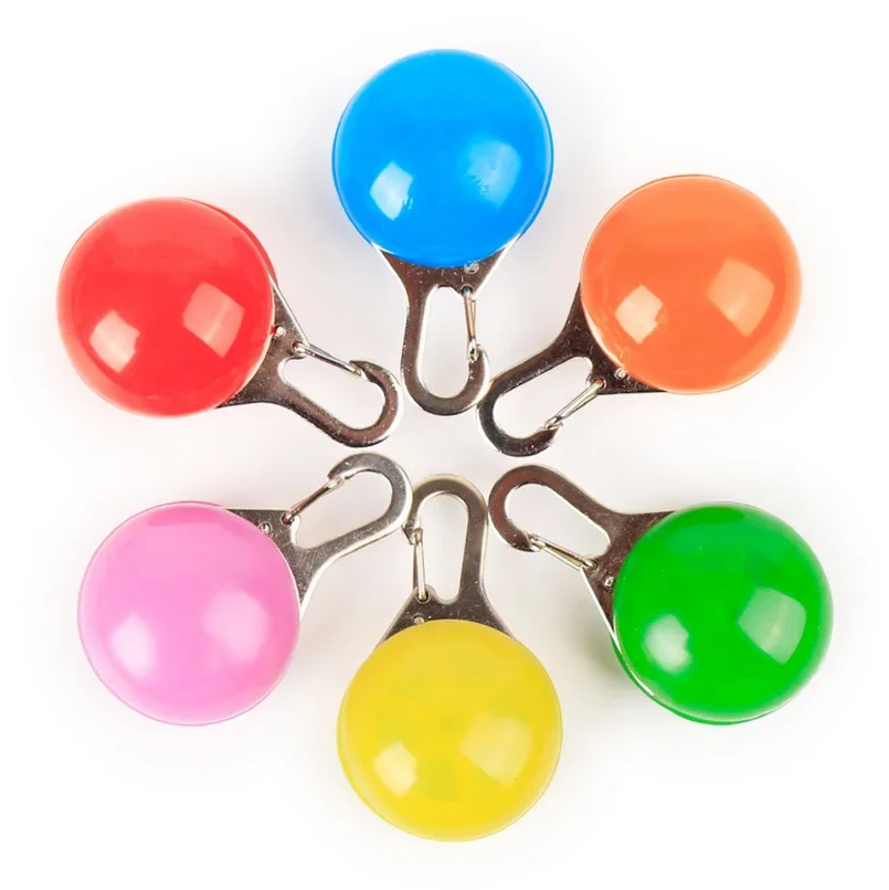 Collare per torcia a LED per animali domestici Sicurezza notturna Luci guida per cani e gatti Collana con ciondolo incandescente Collare luminoso per animali domestici SENZA BATTERIA