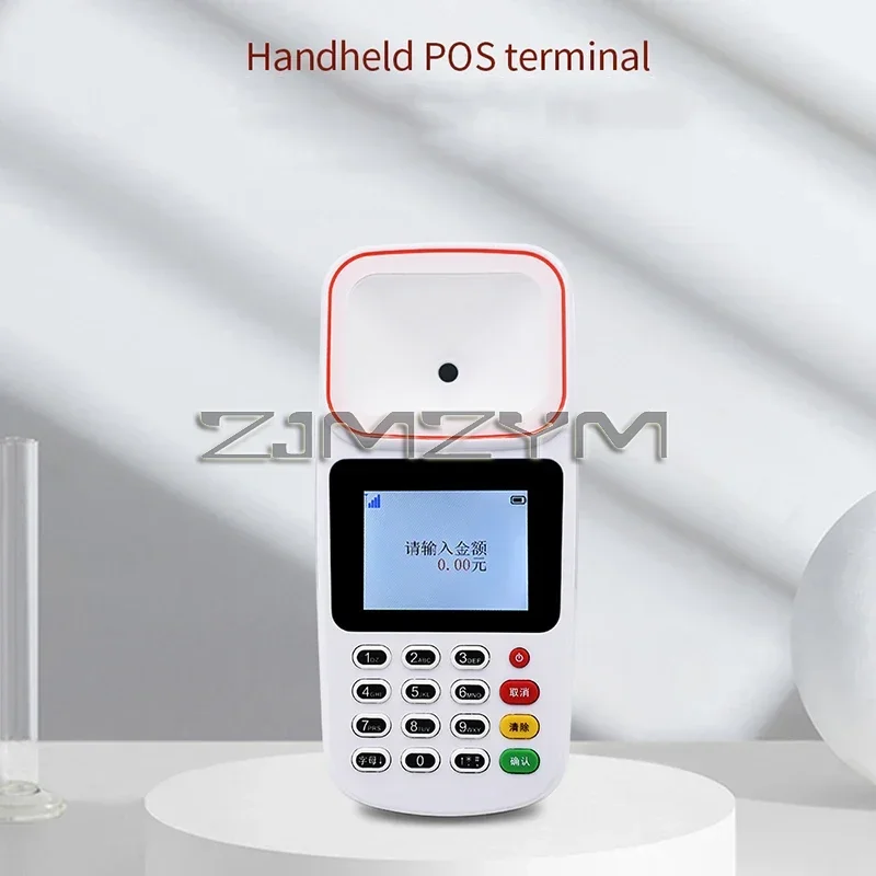 Handheld Two-dimensional Code Scanning POS Desktop Payment Box Collect Money Terminal Wireless 4G with Voice Prompt קופה