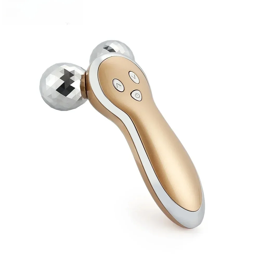 EMS Vibration Massage Roller, Face‑Neck‑Body Lifting Firming Device for Body‑Shaping and Muscle Relaxation