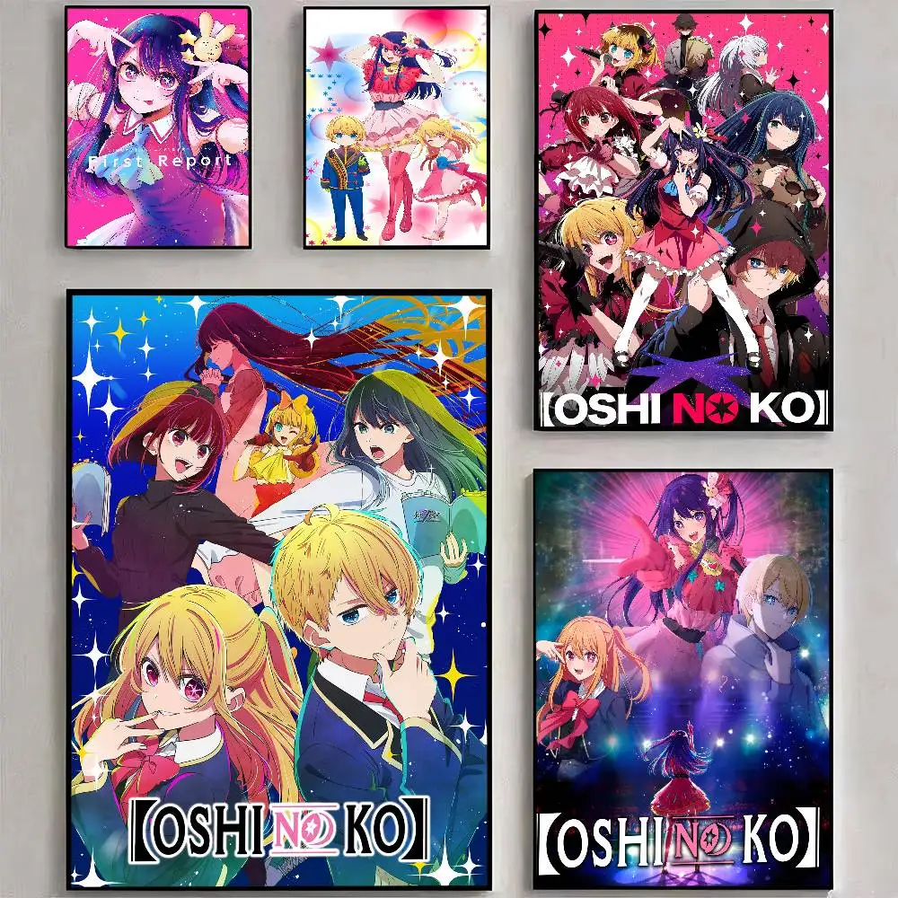 Oshi No Ko Anime Good Quality Prints And Posters Vintage Roo