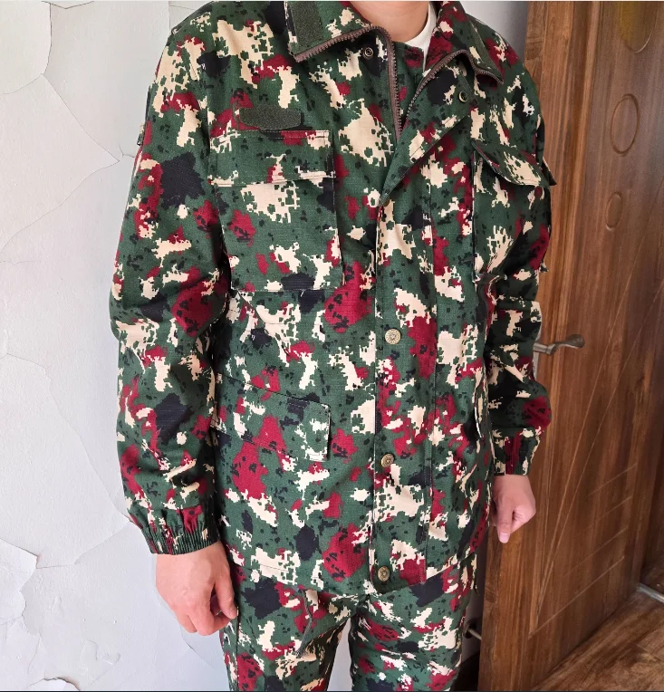 Myanmar Camouflage Uniform Copy Include Jacket Pants