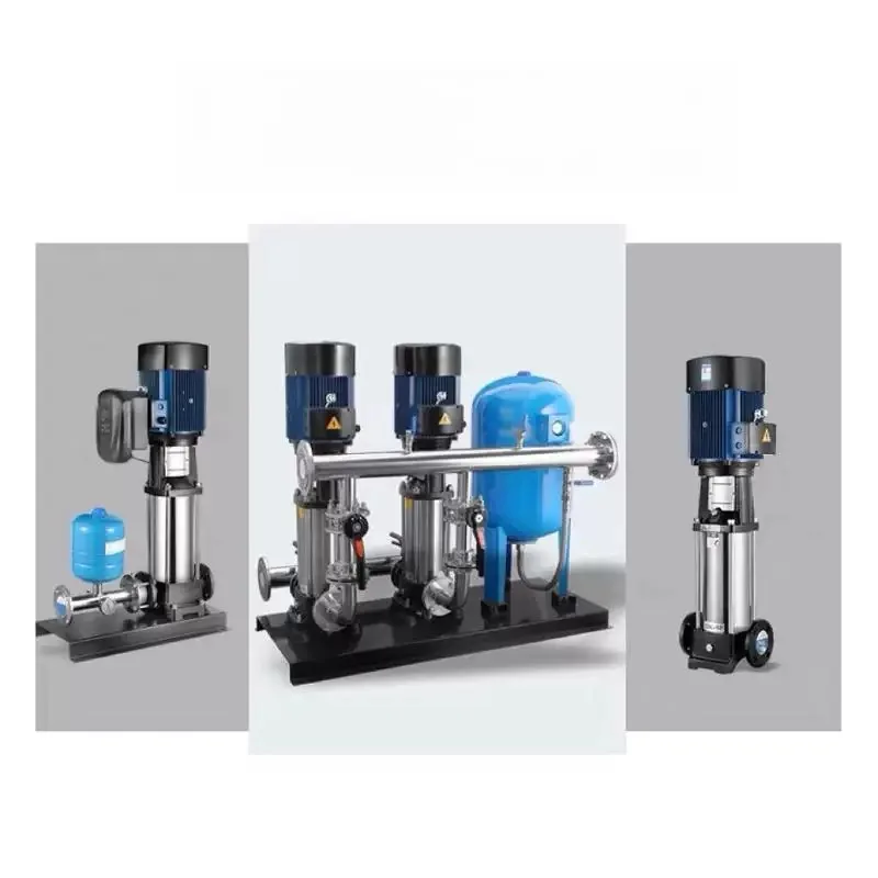 20m³/h Vertical Multi-Stage Centrifugal Pump Stainless Steel Variable Frequency Constant Pressure Boiler Booster Pipeline Pump