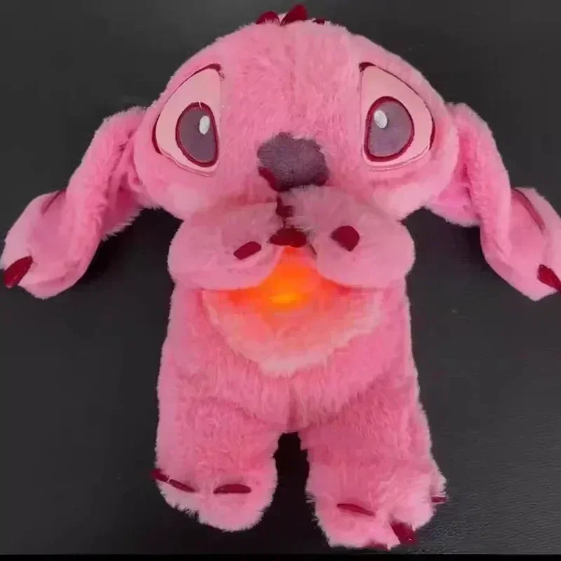 30 cm Solunum Dikiş Hava Yastığı ve Hafif Yatıştırıcı Ayı Peluş Bebek Bebek Uyku Arkadaşı Ses Müzikal Kawaii Oyuncaklar Hediye