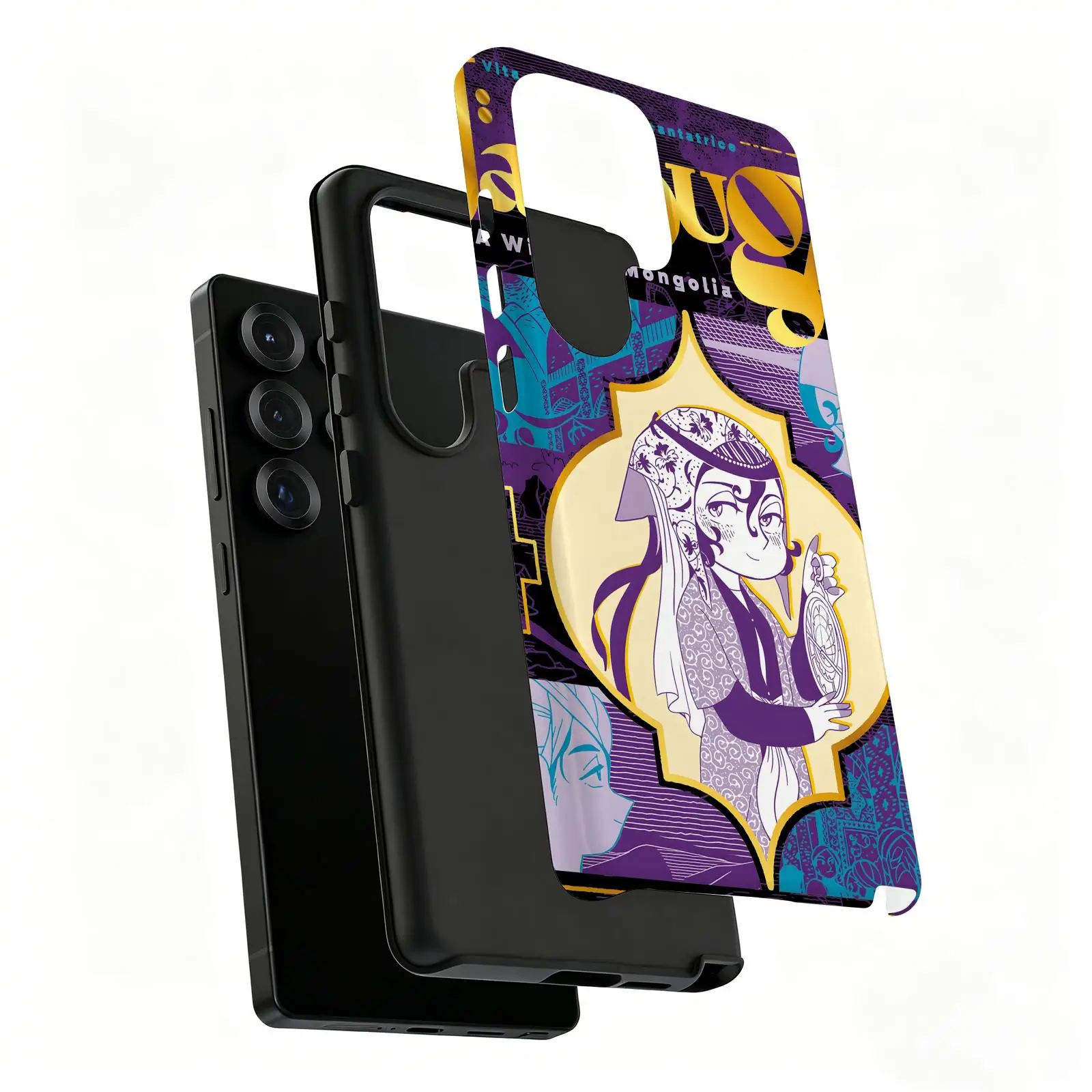 A Witch's Life in Mongol  Phone Case For Samsung Galaxy S26 25 S24 S23 S22 S21 Ultra Glossy Film Phone Case view 5