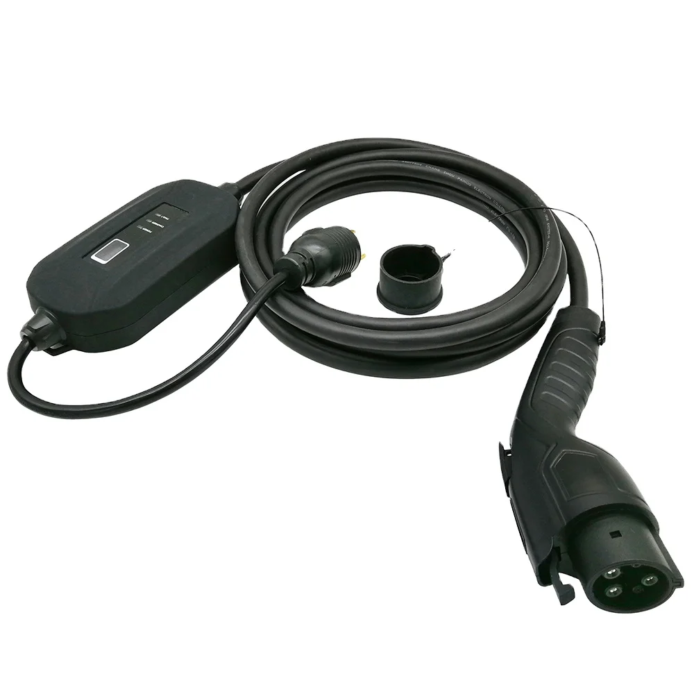 

3.5Kw Adjustable Electric Vehicle Charger Cable SAE J1772 Charger Type 1 Plug Electric Vehicle Portable Electric Vehicle Charger
