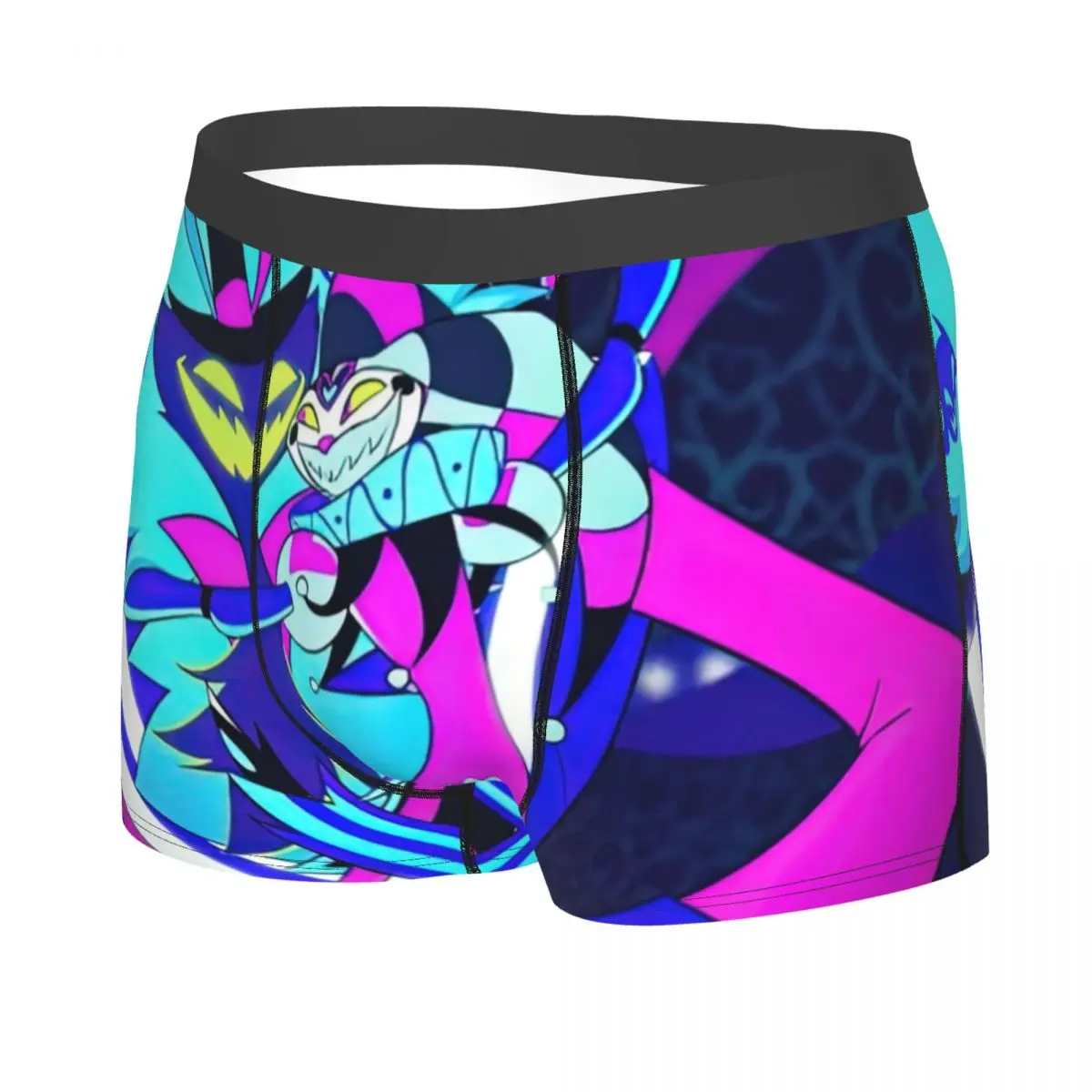 Custom Cool Fizzaroli Helluva Boss Animated Horror Musical Boxers Shorts Underpants Men's Comfortable Briefs Underwear