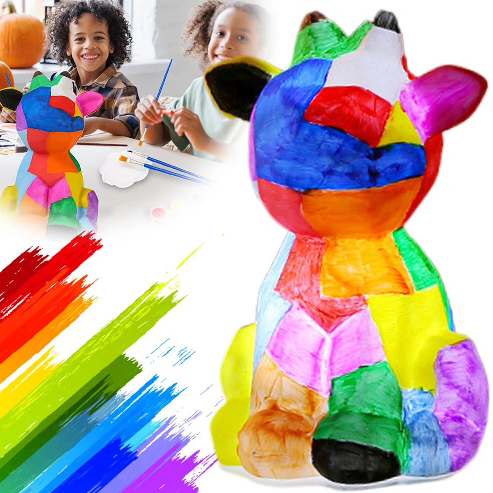 Paint Your Own Cat/Deer Lamp Art Kit Arts and Crafts Gifts for Kids Boys Girls Ages 6 7 8 9 10 11 12