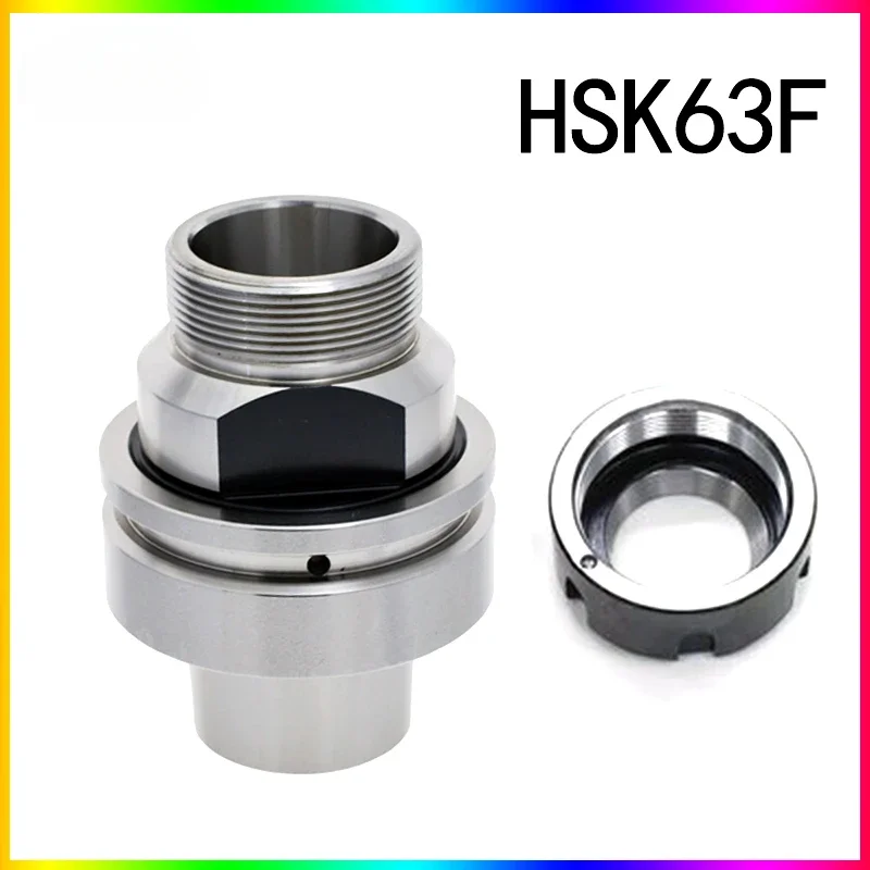 NEW Precision 0.001~0.002 HSK 63F ER16 ER25 ER32 ER40 70L G2.5 RPM/30000 CNC tool holder of high-speed woodworking machine