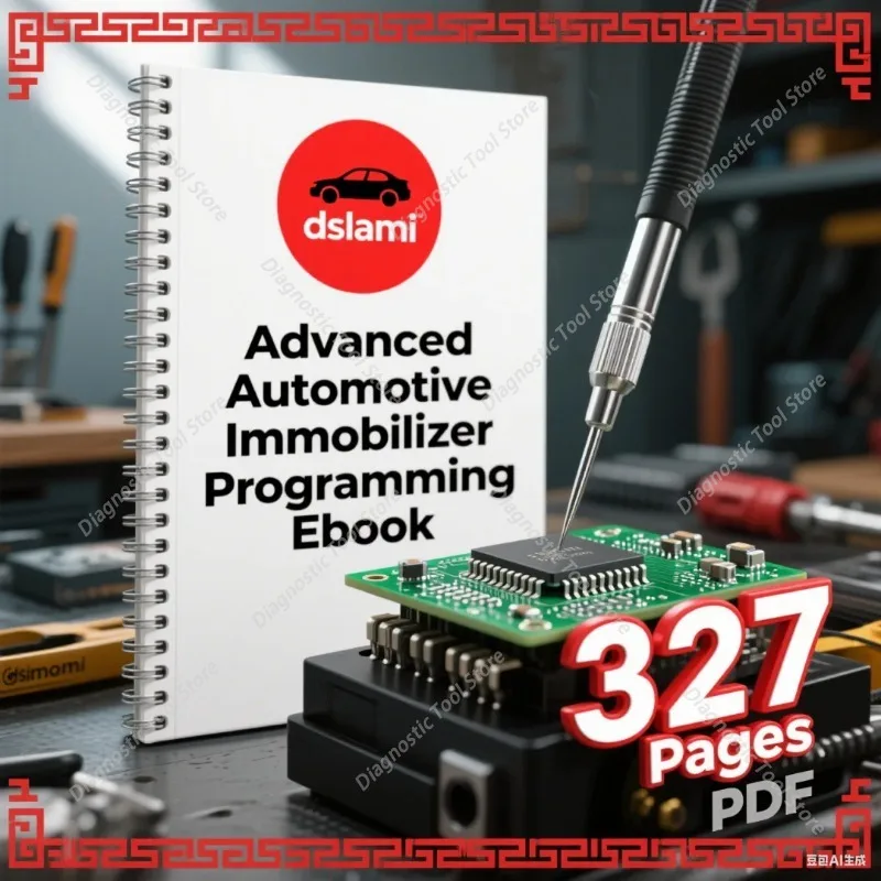 FOR Advanced IMMO BOOK Automotive Immobilizer Programming Ebook 327 Pages PDF Check/Diagnose/Repair Car Control Box ECU Teaching