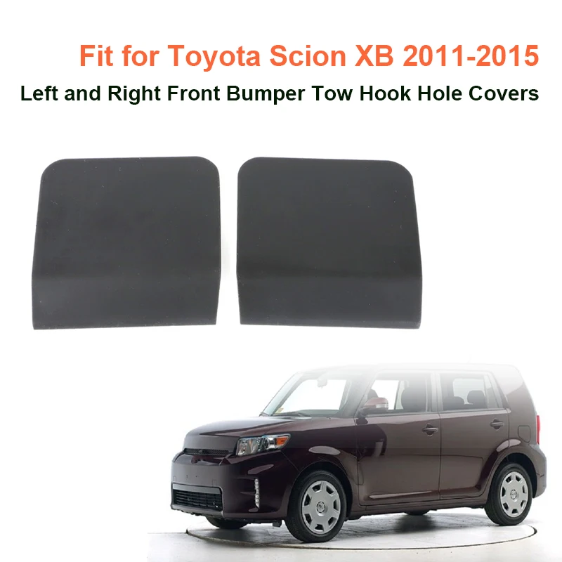 

Fit for Scion XB Front Bumper Tow Hook Hole Covers Left and Right OEM Toyota 2011-2015