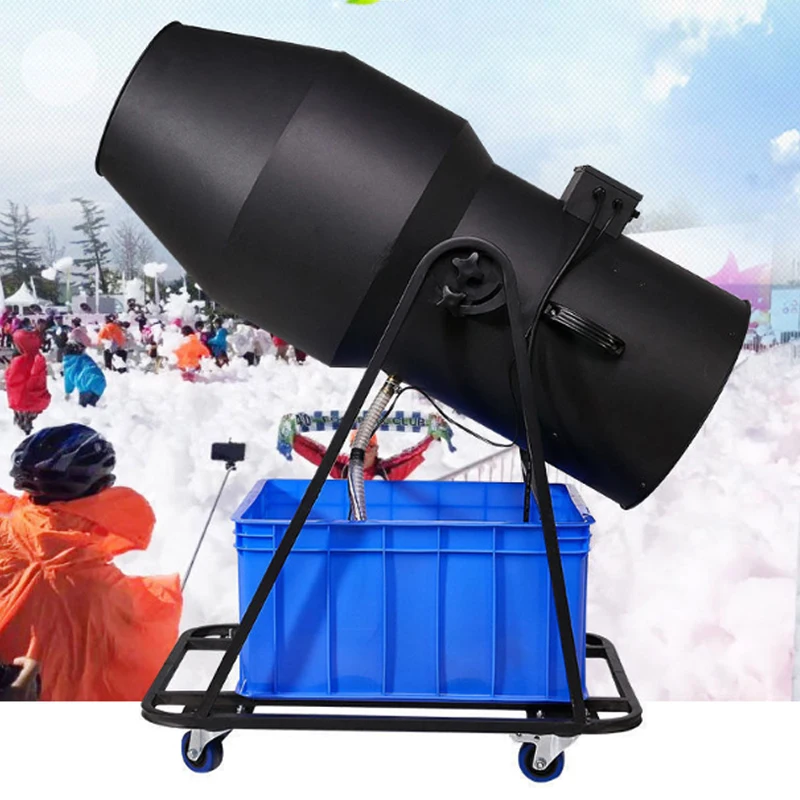 Large Manual Blower Electric Driven Spray Foam Making Machine For Pool Kids Big 3000W Party Foam Machine Cannon With Case