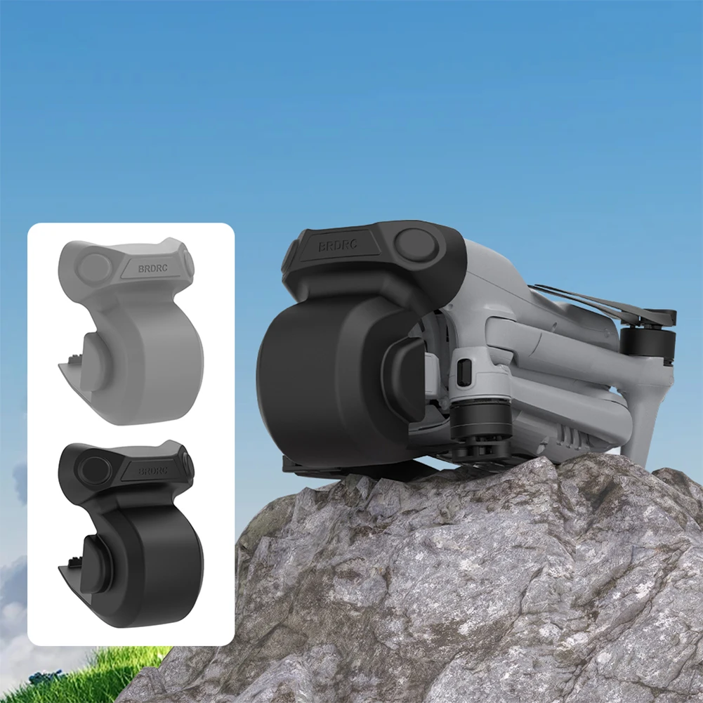For DJI AIR 3S Drone Gimbal Lens Protection Cover Anti-collision Gimbal Protector Guard Camera Lens Cap Cover Drone Accessories