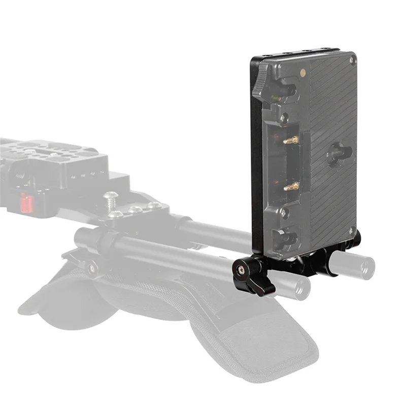 

A25I-Wedge Plate Quick Release Base Plate With 15Mm Rod Clamp For Camera Power Adapter, Shoulder Kit Accessories