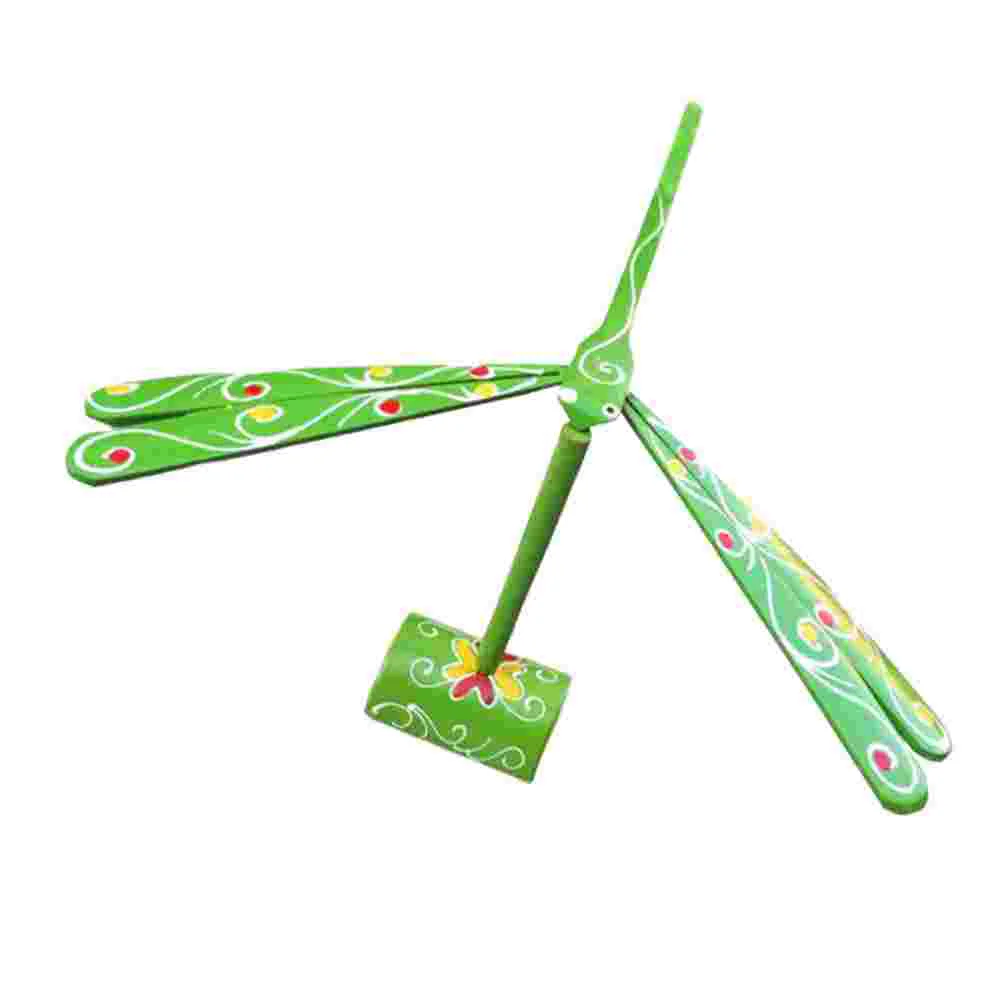 Bamboo Dragonfly Model Balance Toy Toddler Toys Outdoor Kids Office for Toddlers