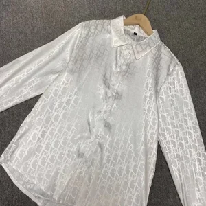 الرجال النمط الكوري طويل الأكمام فضفاضة قميص أزياء عارضة سترة الطالب بلوزة رجالية مع وصول الربيع والخريف بالجملة أفضل 12 ملابس كورية مبيعا بالجملة - رقم 11