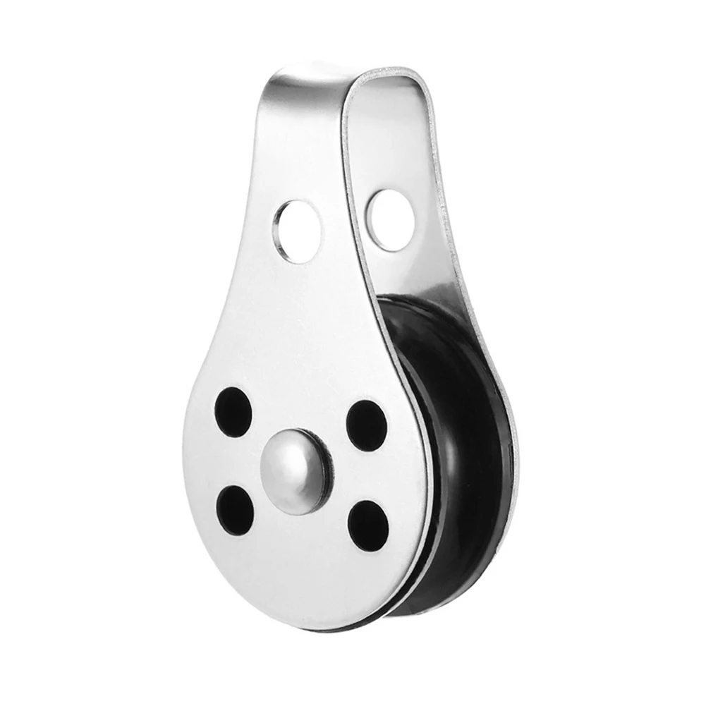 

Multi-functional Strong Load Bearing Stainless Steel Practical Anti-rust Classic Anti-corrosion Lifting Rope Wheel