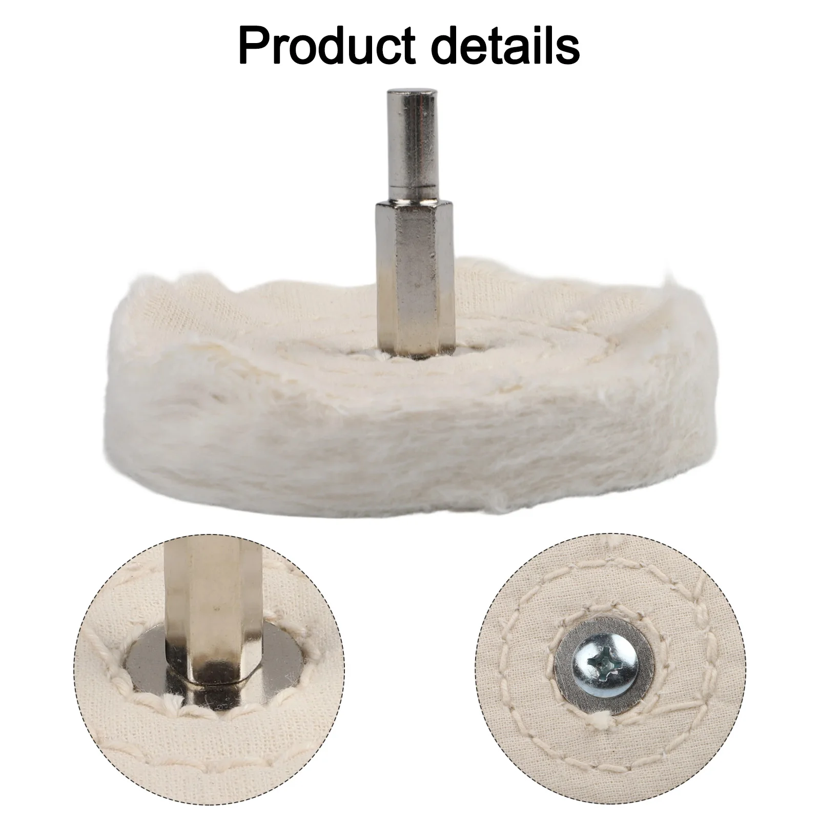1Pc 50/65/75/100mm Cloth Polishing Mop Wheel Pad For Power/ Battery Drill Buffing Grinder Polishing Wheel Tool