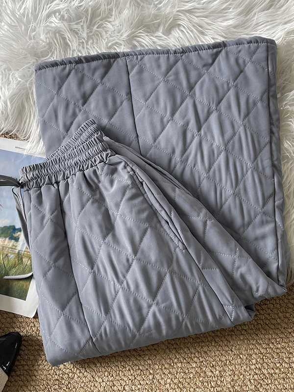 티엔드 코튼 스커트 여성용 가을 겨울 신상 슬레 아티스틱 A라인 랜턴 스커트 따뜻한 출퇴근용 하이웨이스트 코튼...