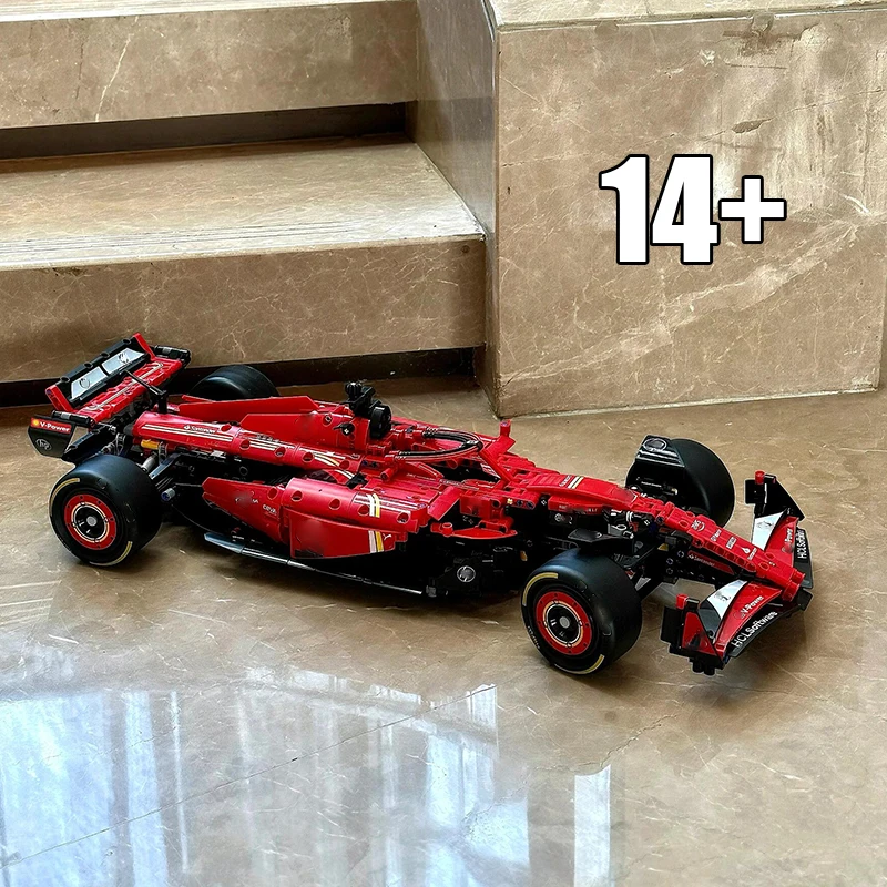 Nouveau modèle d'assemblage de groupe mécanique de voiture de course, 1361 pièces, ornement de bureau, décor de Collection de cadeaux pour adultes, Compatible avec 42207