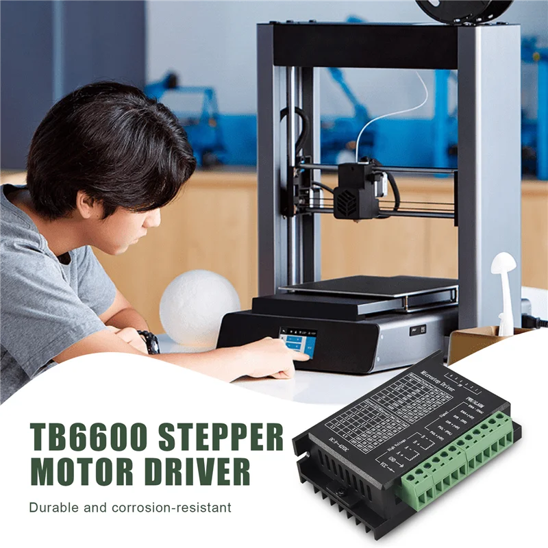 

XB-Nema 23 23HS5628 Шаговый двигатель 57 Двигатель 2,8 А с драйвером шагового двигателя TB6600 NEMA17 23 для деталей ЧПУ и 3D-принтера