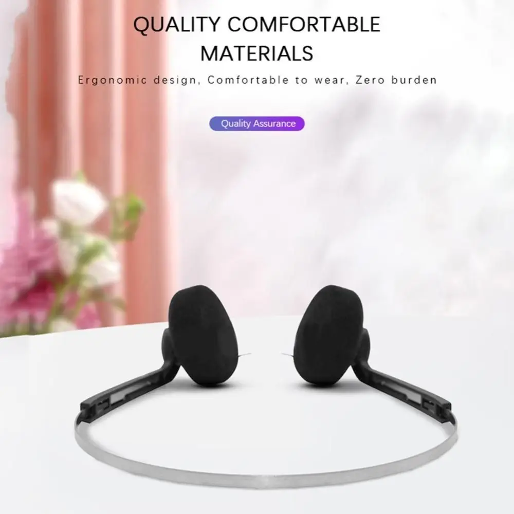 Fashion Classic Vintage-80's Headphones Sports Adjustable Portable Wired Small Headphones Wired ABS Retro Headphone Laptop