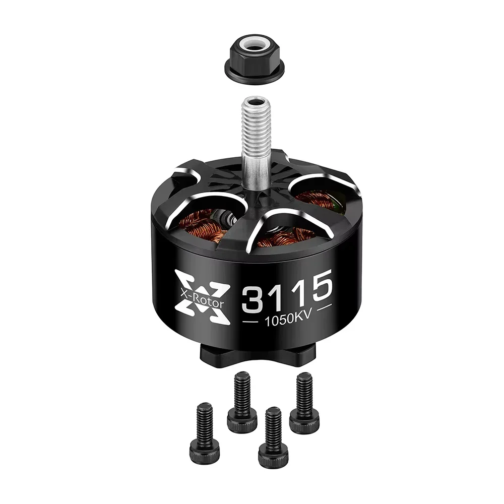 Hobbywing XRotor 3110 900KV 1150KV 3115 900KV 1050KV M5 Shaft 4-6S Brushless Motor for 8-10 Inch FPV Drone view 4
