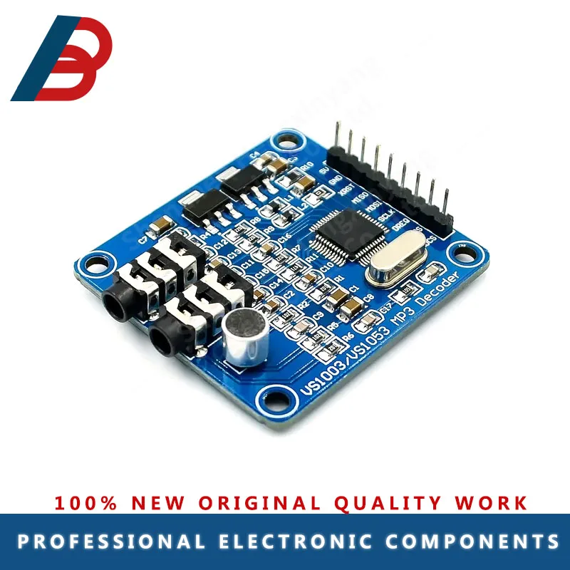 VS1003B VS1053 MP3 Module Development Board Onboard recording function