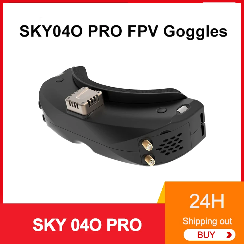 SKYZONE SKY 04O PRO FPV очки 42 градуса FOV OLED-экран видеоочки 1280X720 разрешение 60 кадров в секунду очки для освежения