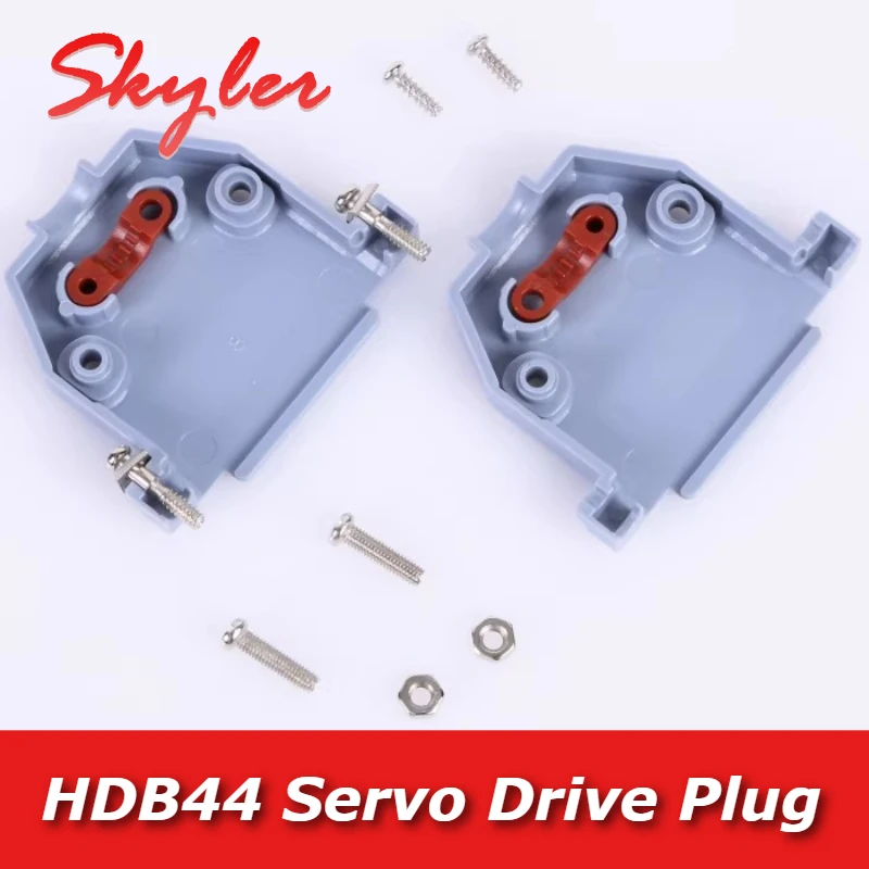 Adaptador de Conector de Servidor de 44 Pines con Junta de Soldadura, Carcasa de Plástico y Cobre de Grado Industrial, Conectores Macho y Hembra de 3 Filas y 44 Pines