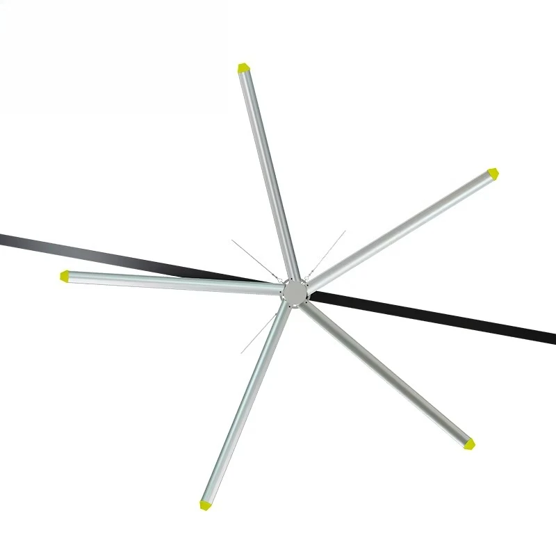 

24FT 7. Warehouse Ventilation Hvls Large Industrial Ceiling Fans with Permanent Magnet Gearless Motor