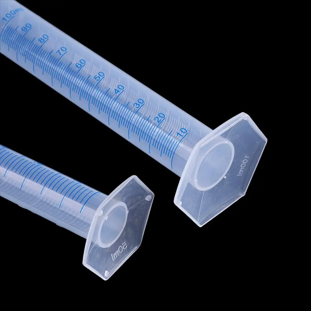 Measurement 10/25/50/100/250/500ml Cooking Plastic Measuring Cylinder Graduated Tube Graduated Cylinder Measuring Cylinder