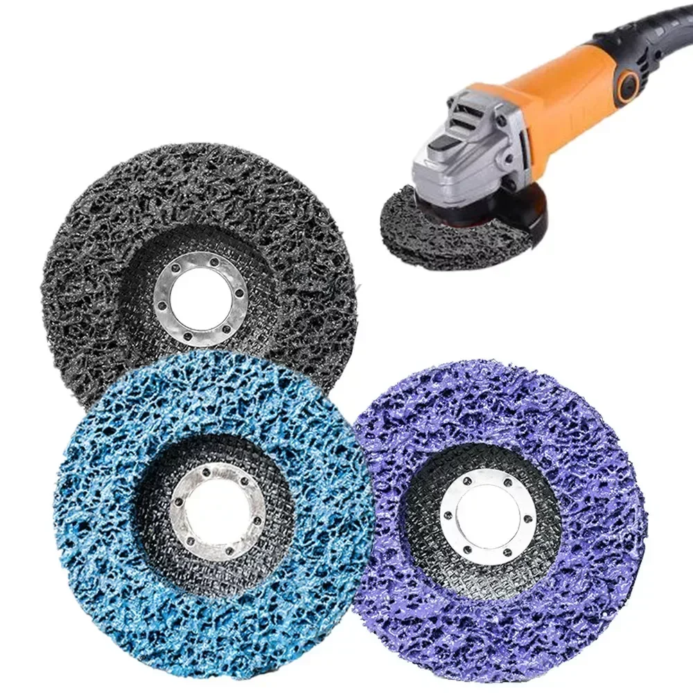 Sanding Wheel Stainless Steel Polishing Wheel Paint Rust Removal Grinding Disc For Angle Grinder Accessories 16/22mm Inner Hole