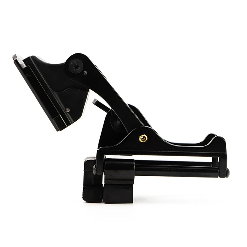 【Superdeals】 1 pezzo per staffa per visione notturna con dumper per casco, lega di alluminio nera + nylon per M88/MICH2000/LWH