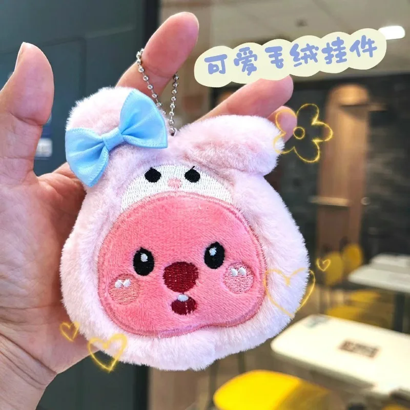 Sanrio kawaii hellokitty curto brinquedo de pelúcia mochila diária cinnamoroll acessórios dos desenhos animados presente festival das crianças