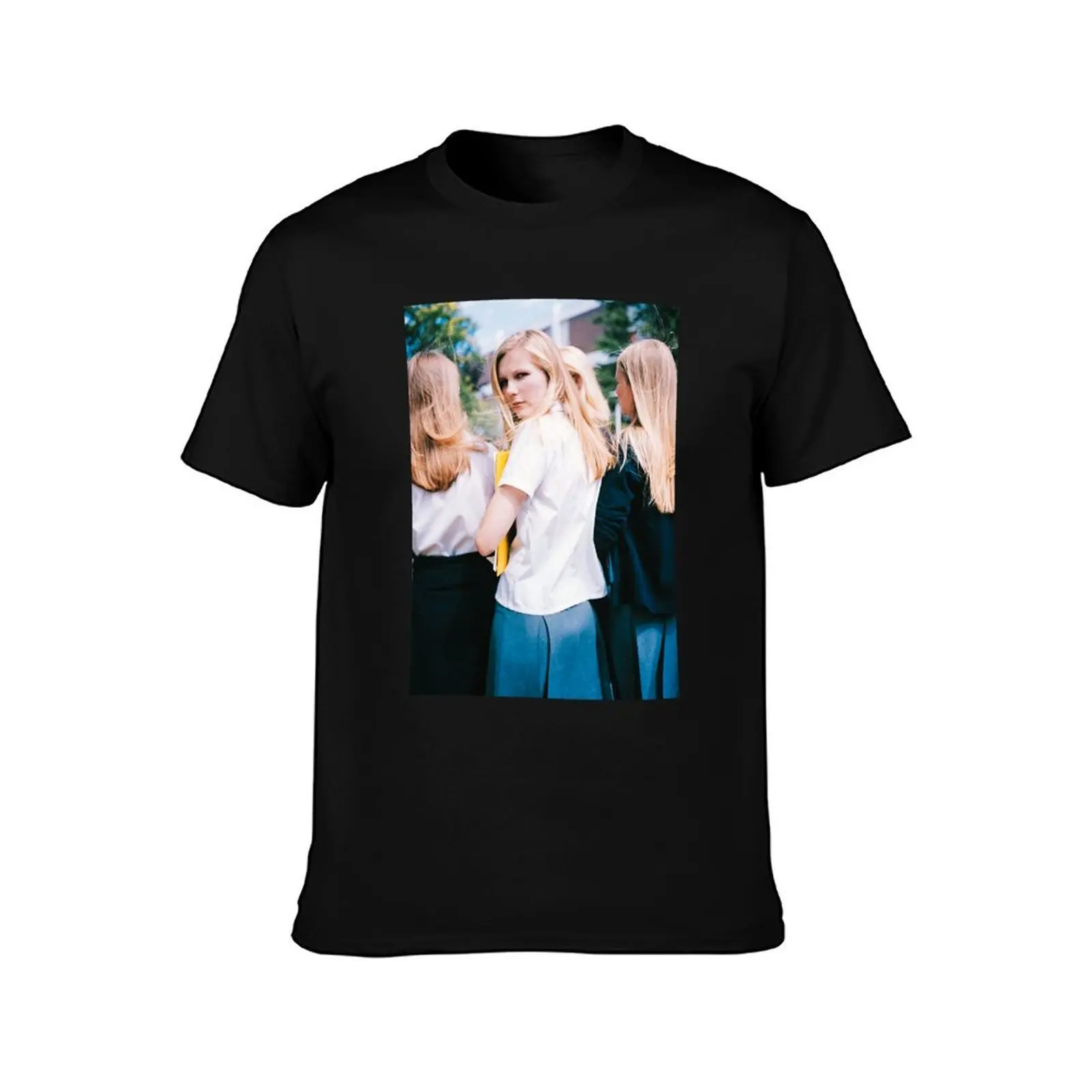 the virgin suicides poster sofia coppola kirsten dunts T-Shirt t shirts for man graphic funny T-Shirt