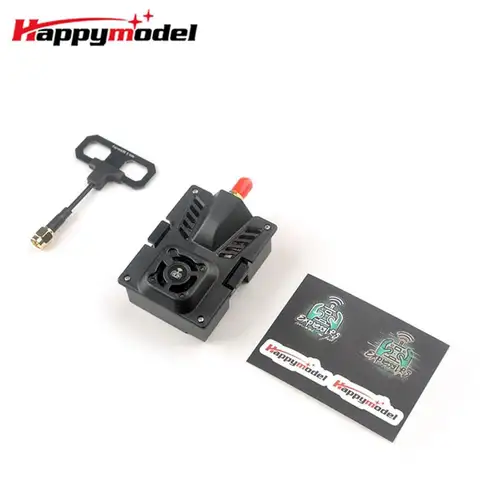 HappyModel ES24TX Pro 1000mW 2.4G ExpressLRS ELRS Micro TX-modul med kylfläkt RGB LED-modul för RC-flygplan FPV-drönare 8 best sales elrs-modulen - №2