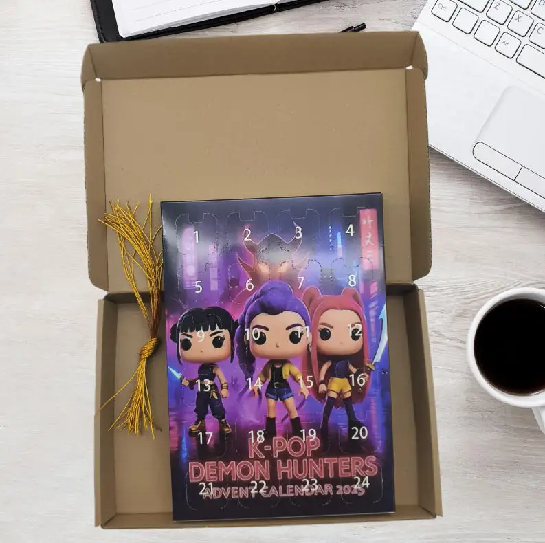 Kpop شيطان هنتر عيد ميلاد مفتاح سلسلة المشجعين حقيبة كيرينغ شيطان هنتركس Kpop المفاتيح هدايا لضيوف الحفلات Kpop ووريورز المفاتيح