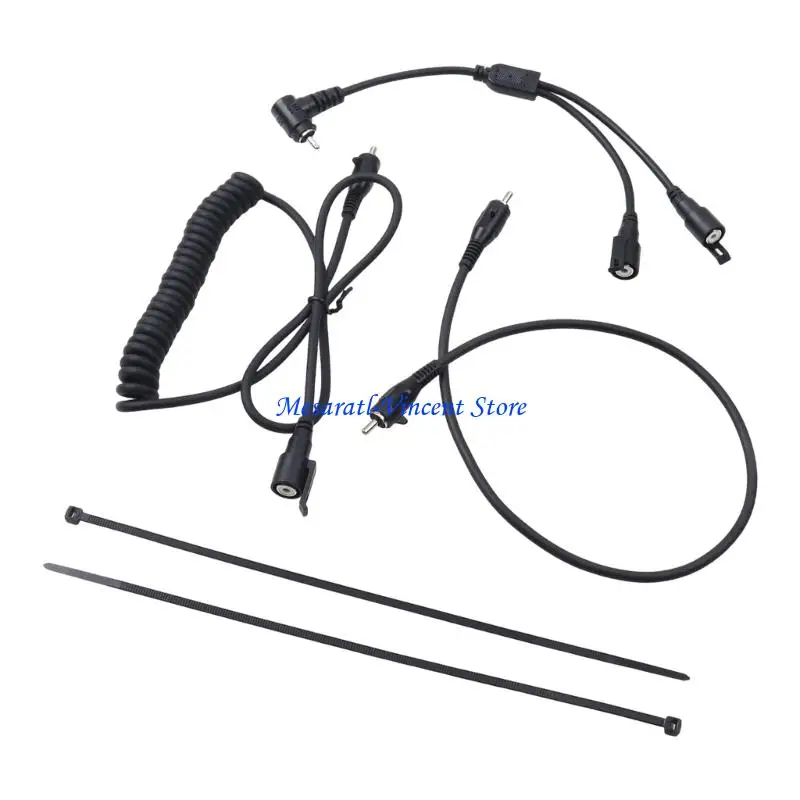 A70F Waterproof Helmet Heating RCAs Cable Delivers Rapid Heat To Combat Extremely Cold