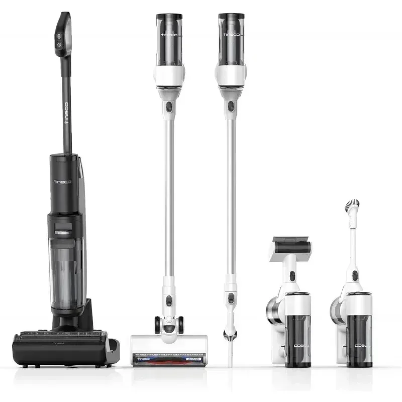 QZA4-TTinecoes Floor ONE Switch S7 Wet Dry Vacuum Cleaner,Smart Floor Washer Multi-Function,Self-Cleaning, Extensive Battery ,