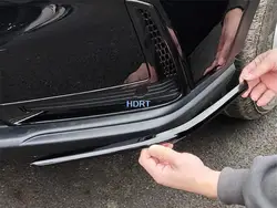 Car Styling For Honda CR-V CRV 2023 + Rear Front Bumper Strip Protector Decoration Accessories Left Right Corner Trim Lip Cover