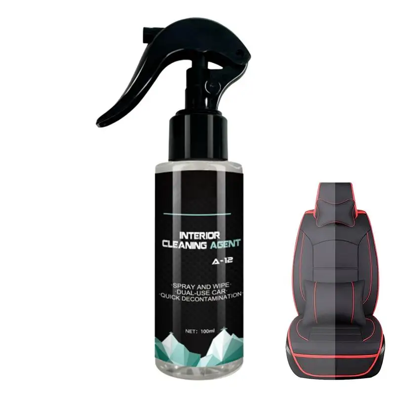 

Car Interior Stain Remover Universal Rinse Free Cleaner For Interior Car Car Upholstery Care Products For Doors Center Console