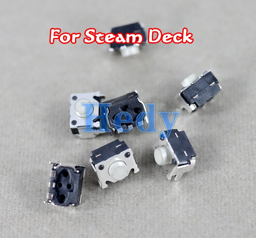 

100PCS For Steam Deck L R Left Right Microswitch Button Shoulder Trigger Key Game Hosts Micro Button Key Replacement