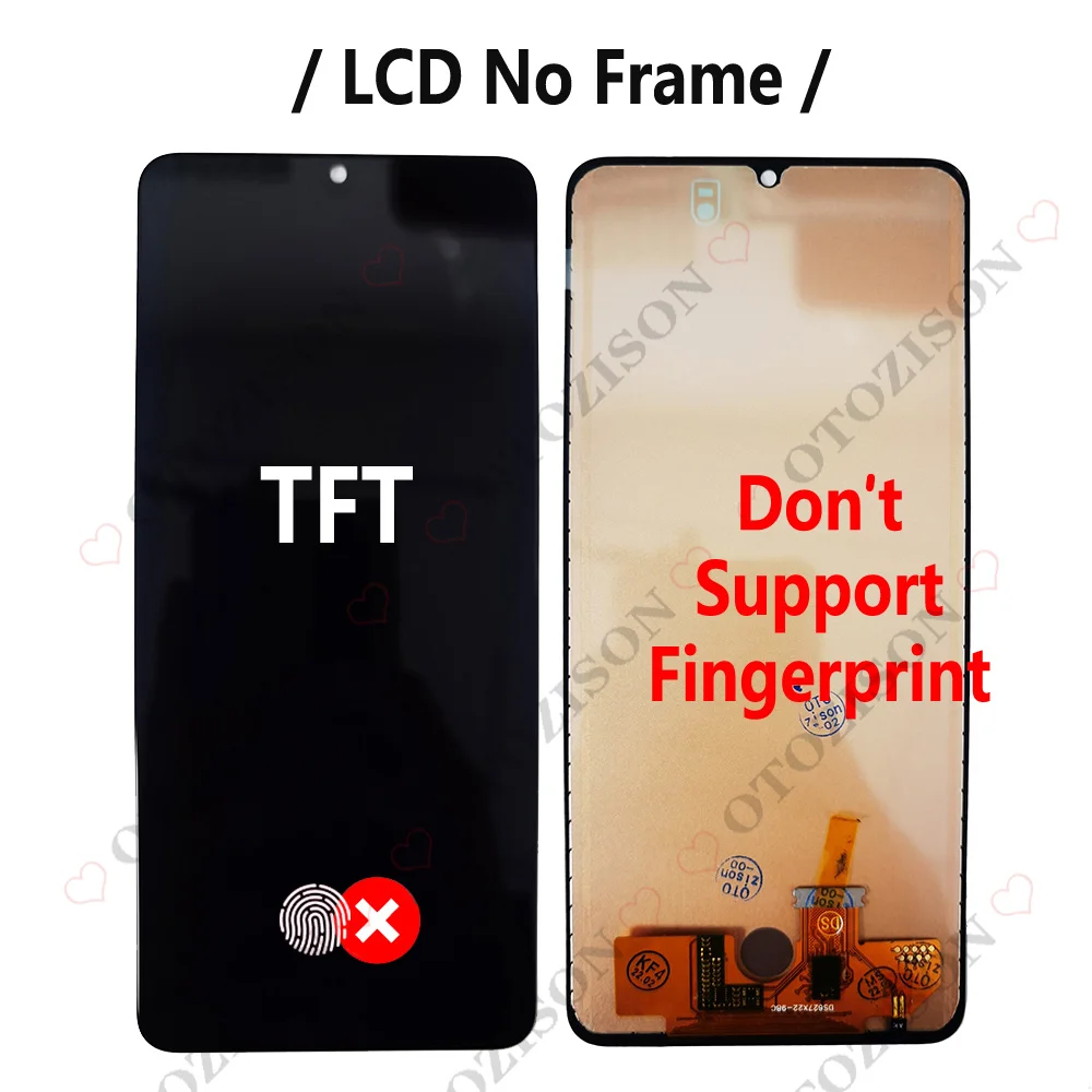 LCD For Samsung Galaxy M22 F22 4G LCD With Frame SM-M225FV SM-E225F/DS Screen Touch Digitizer Assembly M225 E225 Replacement