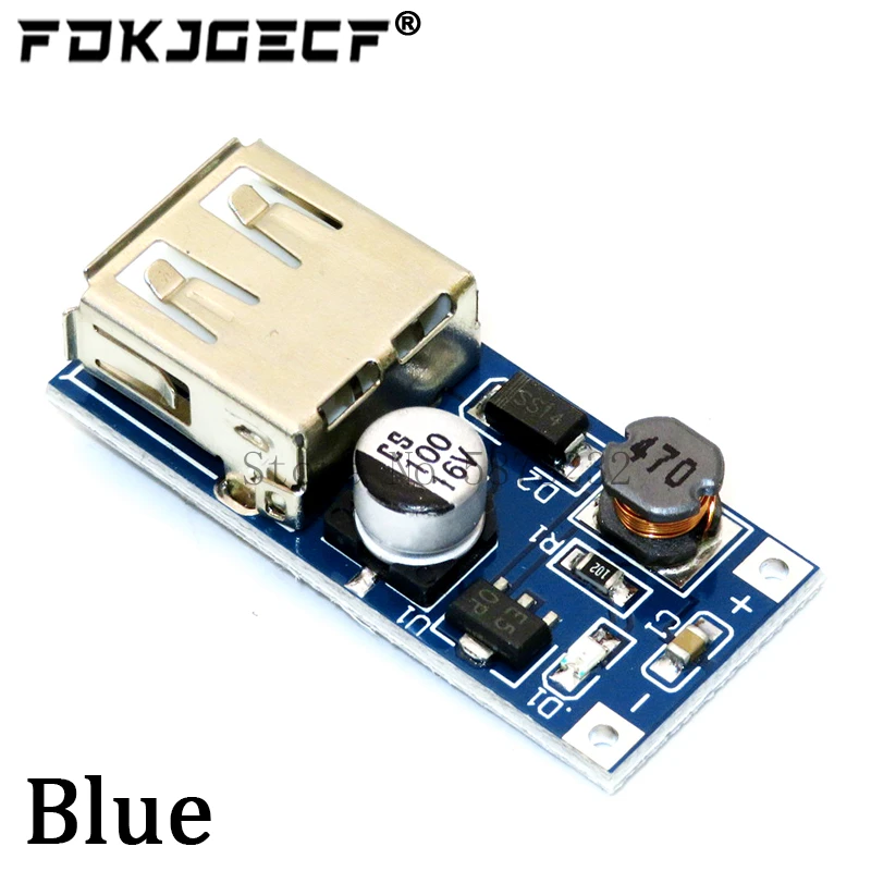 DC-DC Power Bank Charger 0.9V-5V to 5V 600MA Step Up Boost Converter Supply Voltage Module USB Output Charging Circuit Board