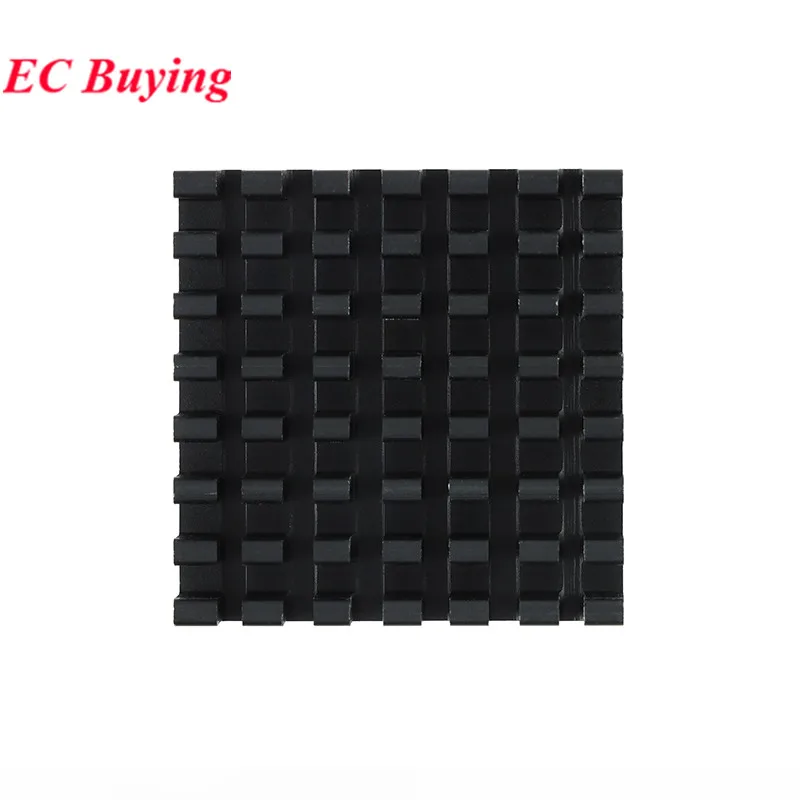 10Pcs/1pc Heatsink 28x28x8mm Radiator Cooler Fan Aluminum 28*28*8mm Heat Sink 28mm*28mm*8mm Metal Slotting For Cooling Fin