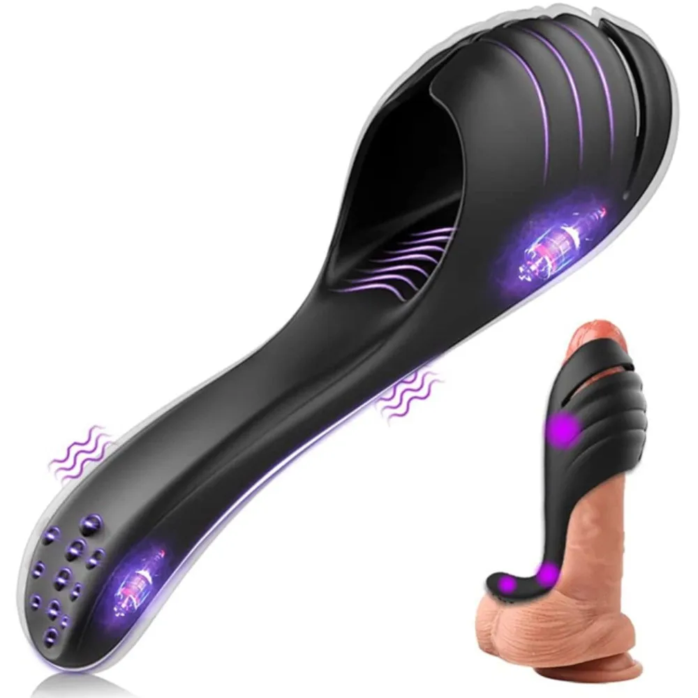 

Penis Massage Trainer Male Masturbator Sex Products Vibrating Masturbation Cup Ghost Exerciser