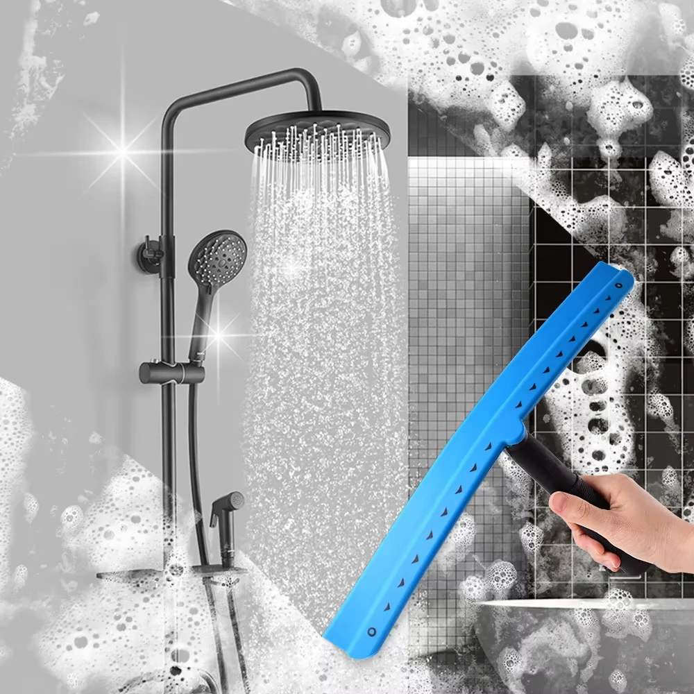 EHDIS Car Cleaning Water Squeegee Car Cleaning Window Tinting Wrap Tool Windshield Glass Water Wiper PPF Scraper Soft T-Shape Sh