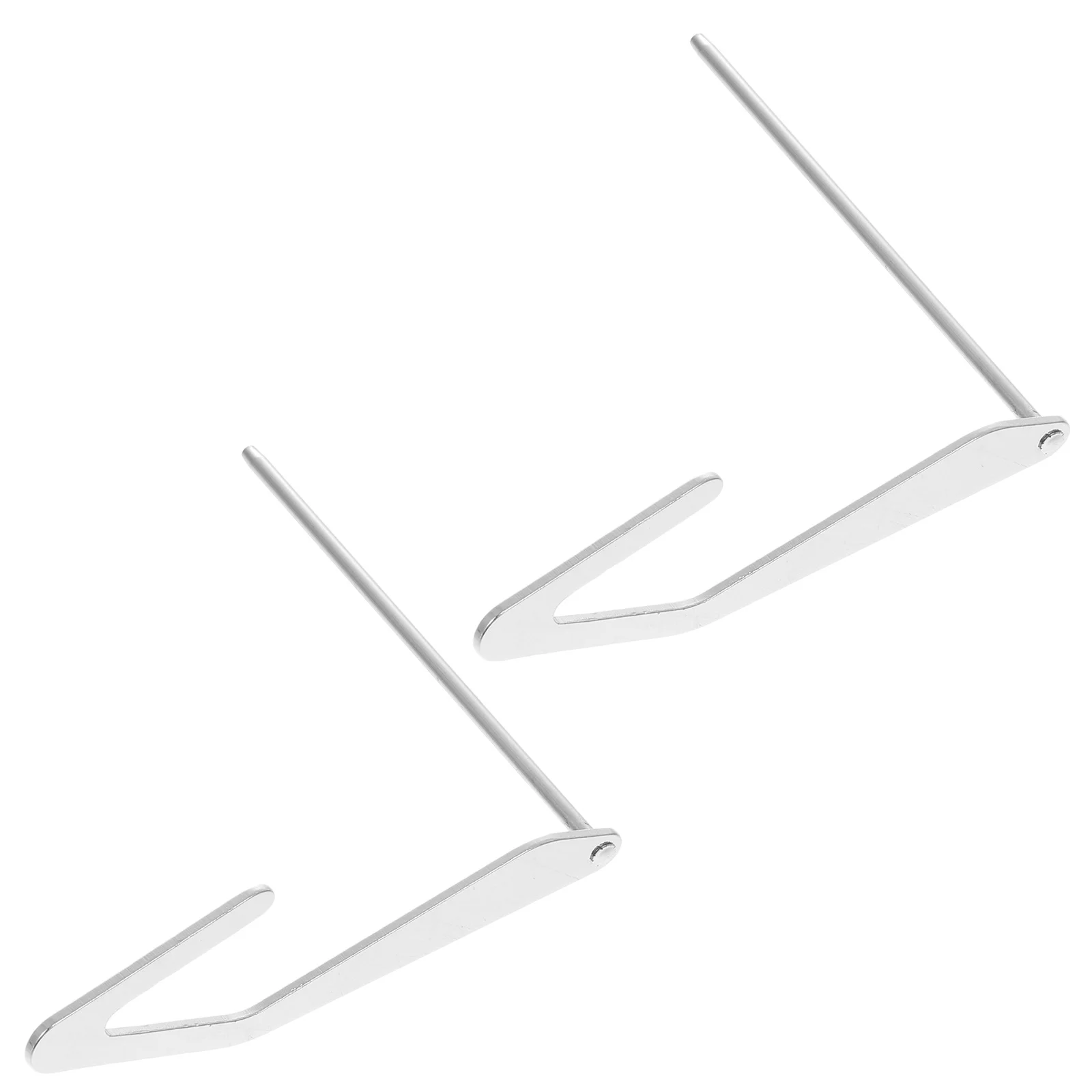 2 قطعة ماكينة خياطة متميزة أقدام الضغط القضبان تصميم عملي بسيط المحمولة اللحف خليط ملحق أقدام الضغط بار