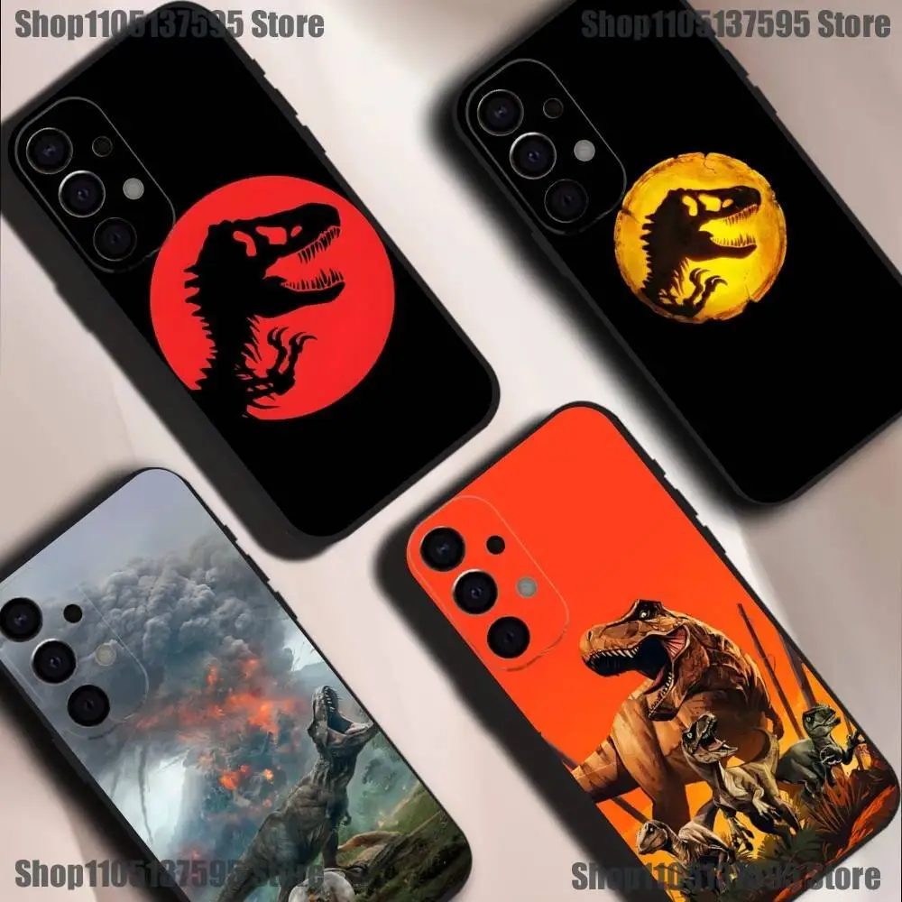 

Dinosaur World J-Jurassic Park Phone Case For Samsung S25,S24,S21,S22,S23,S30,Ultra,S20,Plus,Fe,Lite,5G Black Cover