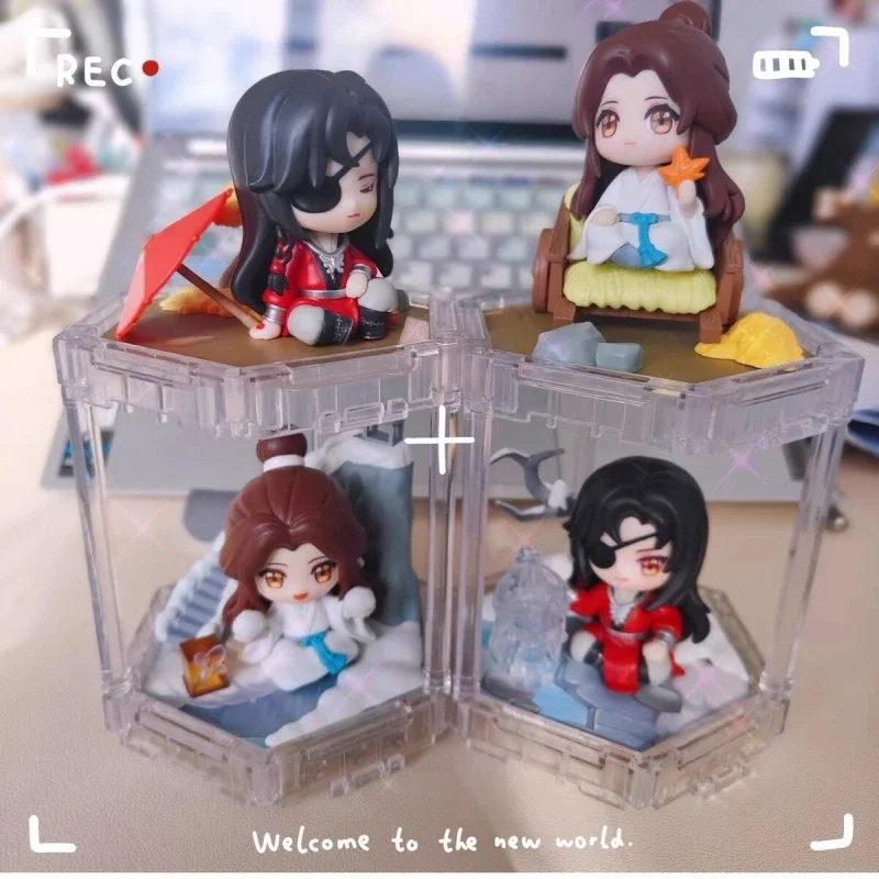 New Model Cosplay Blessing Tian Guan Ci Fu Tgcf Xie Lian Hua Cheng Bl Four Seasons Together Blind Box Q Figure Doll Toy Gifts